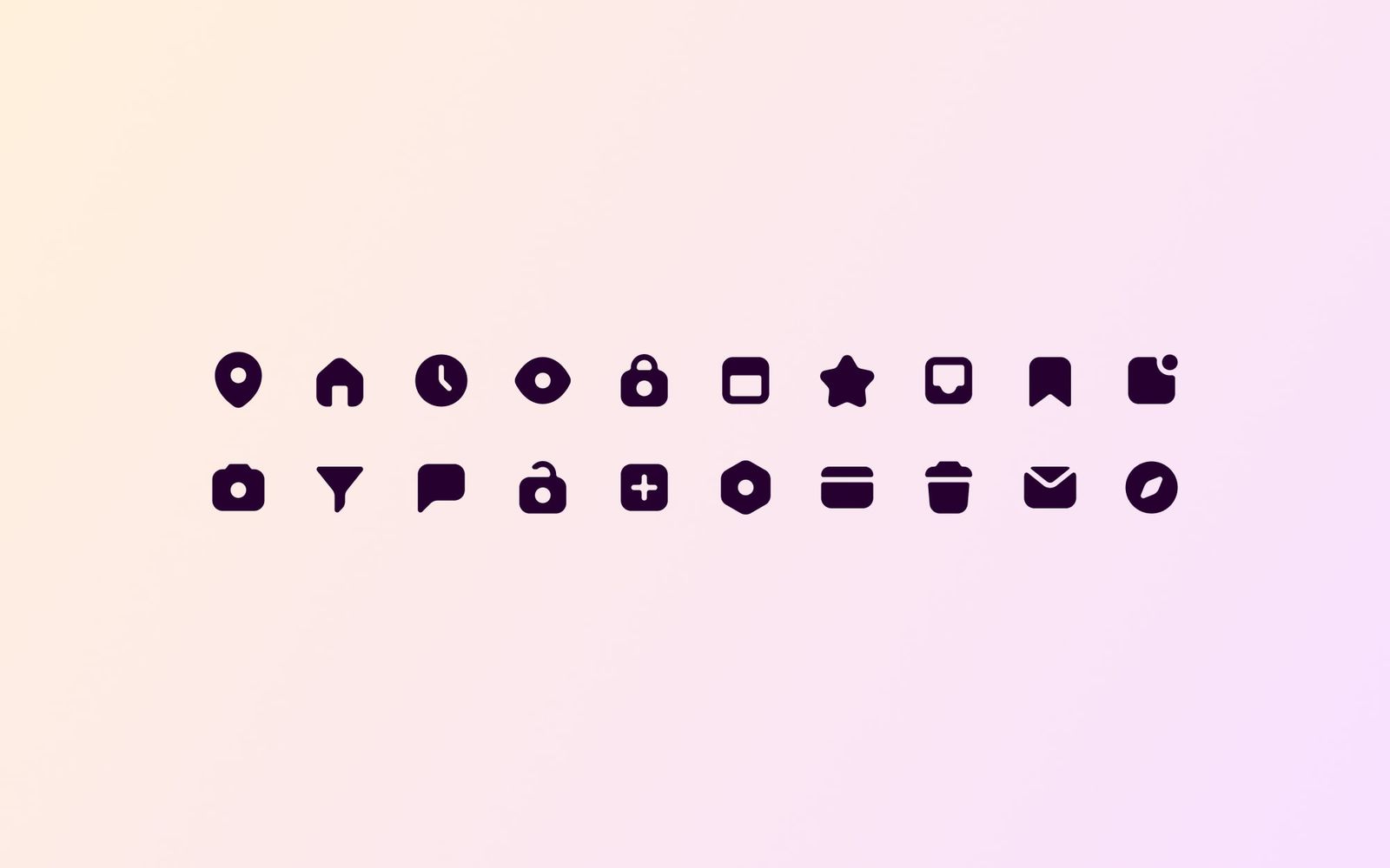 Icon design →