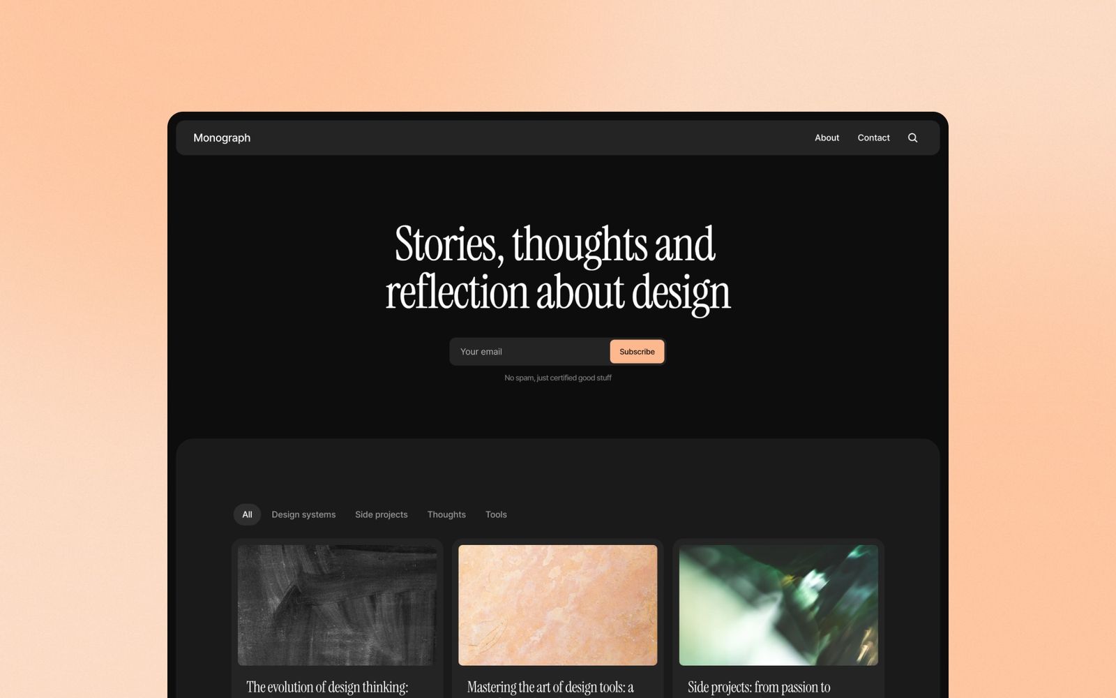 Framer development →